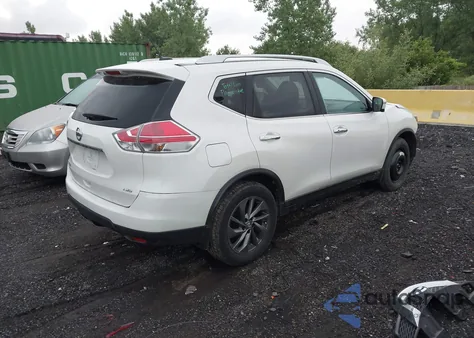 2016 Nissan Rogue Sl z USA, uszkodzony, nr VIN KNMAT2MV2GP728238